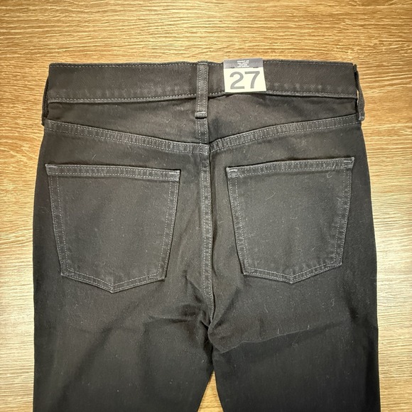 Gap 90s Straight High Rise Jeans Women's 27/4 Tall Black Denim NWT - Picture 9 of 10